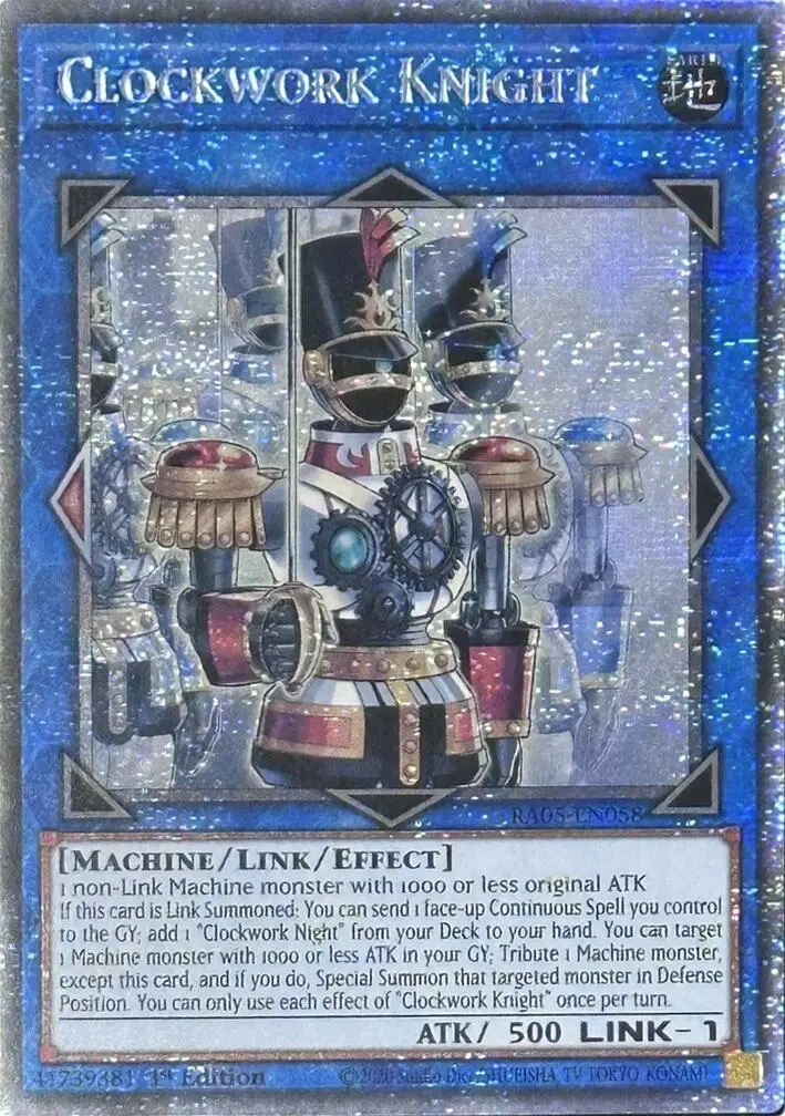 Clockwork Knight (Starlight Rare) [Ra05-En058] Starlight Rare 1