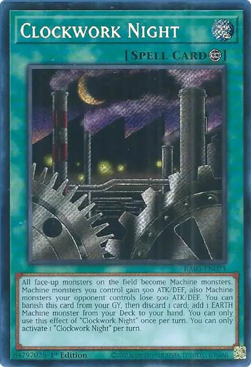 Clockwork Night (Secret Rare) [Ra03-En071] Secret Rare 1