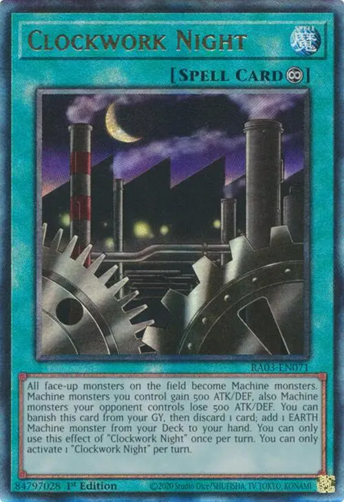 Clockwork Night (Utr) [Ra03-En071] Prismatic Ultimate Rare 1