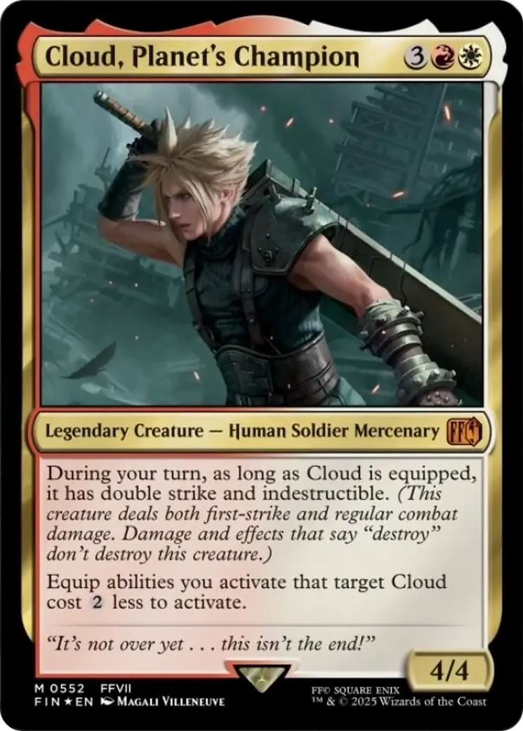 Cloud, Planet's Champion [Final Fantasy] 1