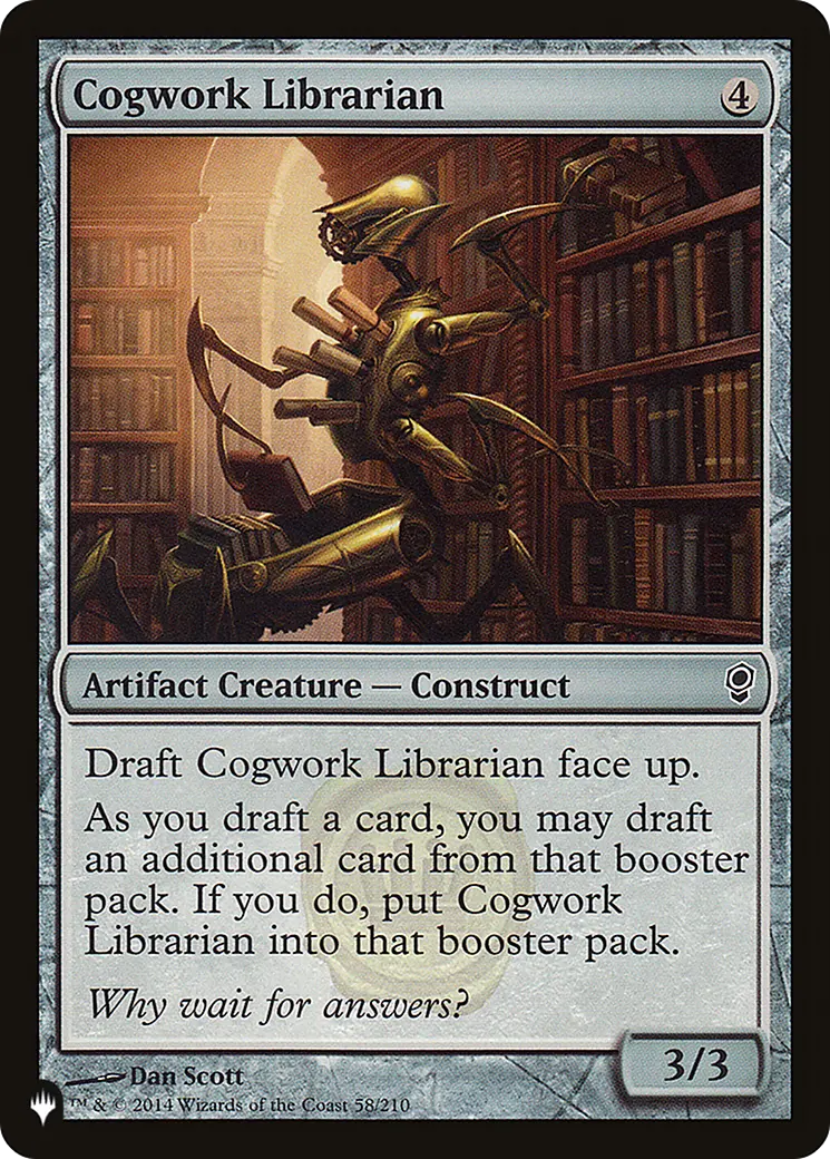 Cogwork Librarian [The List] 1