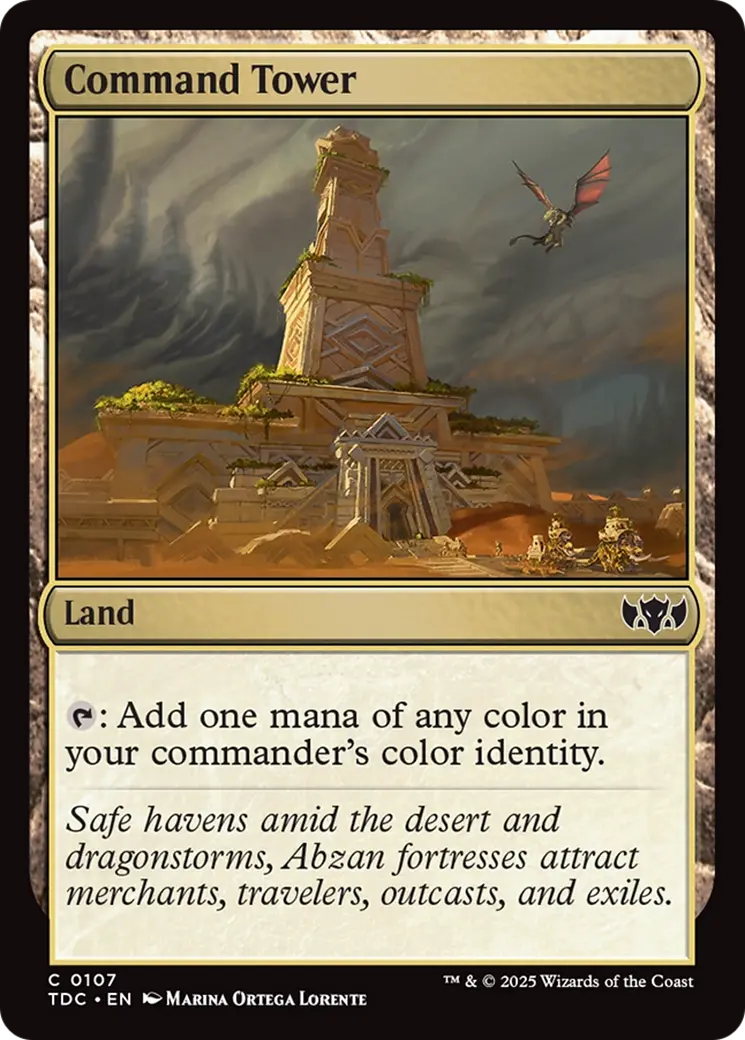 Command Tower [Tarkir: Dragonstorm Commander] 1