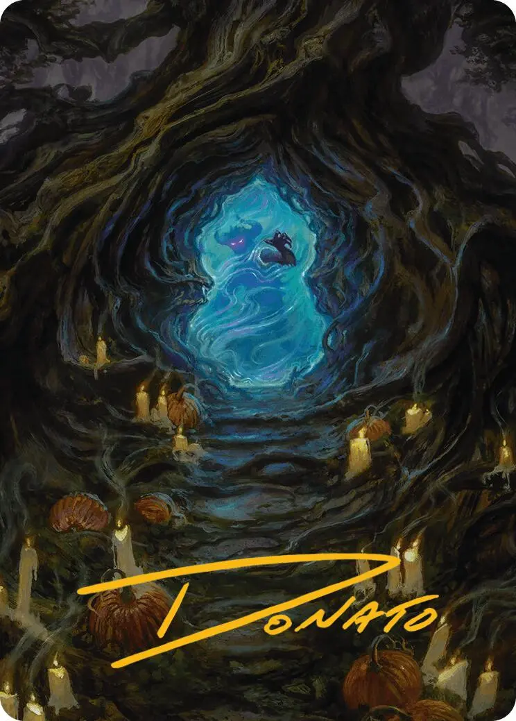 Conjurer's Closet Art Card (Gold-Stamped Signature) [Innistrad Remastered Art Series] 1
