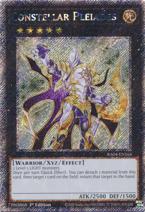 Constellar Pleiades [Ra04-En164] Platinum Secret Rare 1