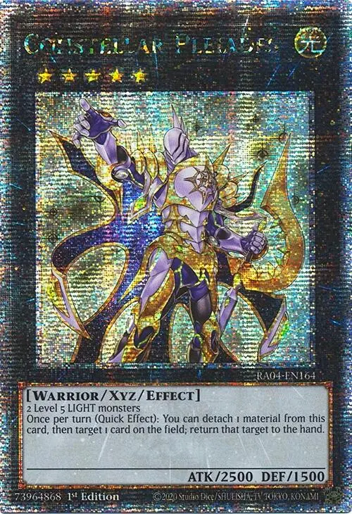 Constellar Pleiades [Ra04-En164] Quarter Century Secret Rare 1