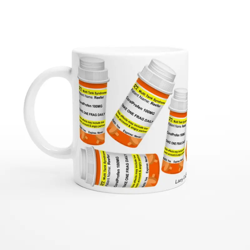 Coralprofen White 11Oz Ceramic Mug 1