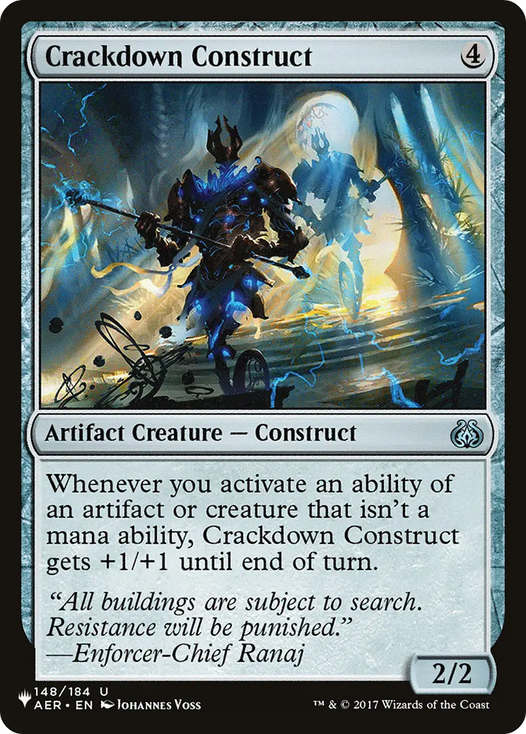 Crackdown Construct [The List] 1