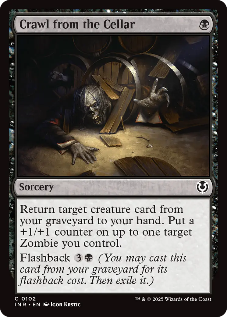 Crawl From The Cellar [Innistrad Remastered] 1