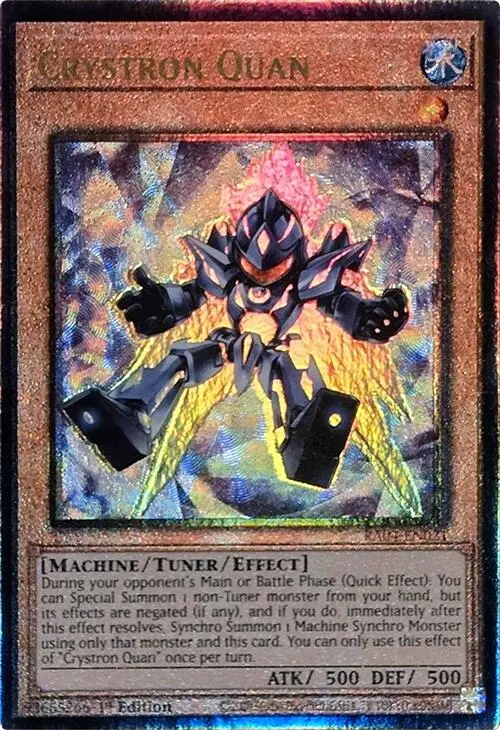 Crystron Quan [Ra04-En021] Prismatic Ultimate Rare 1