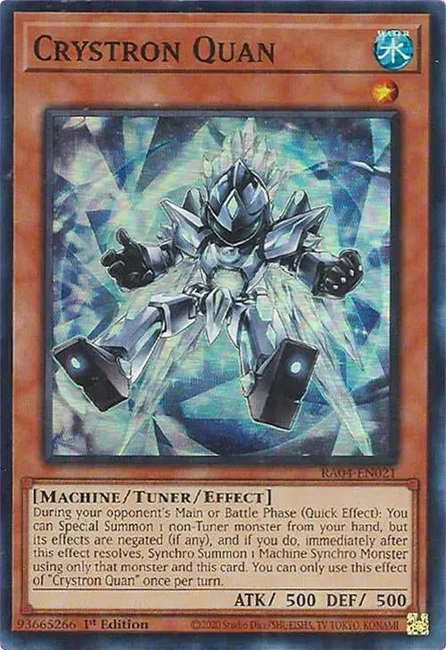 Crystron Quan [Ra04-En021] Super Rare 1