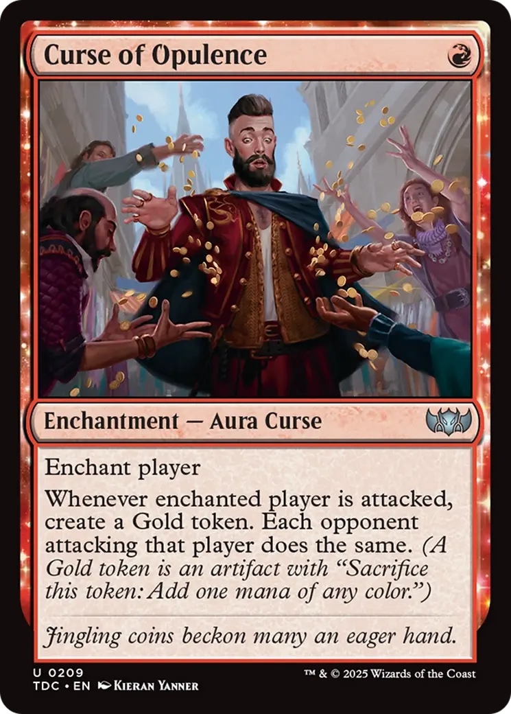 Curse Of Opulence [Tarkir: Dragonstorm Commander] 1