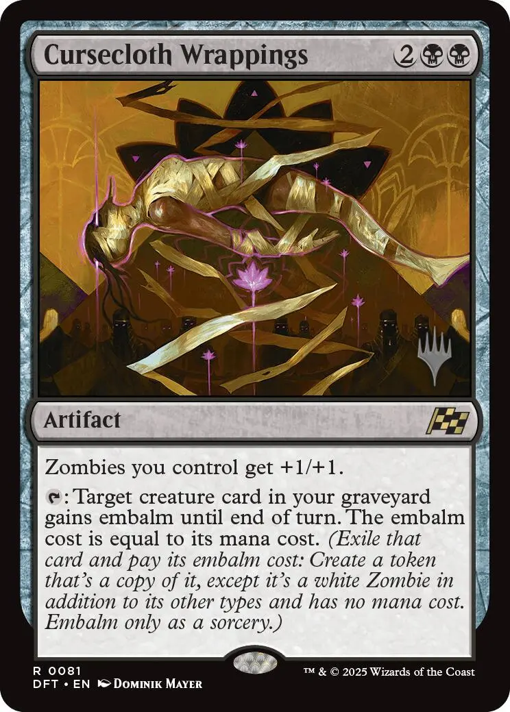 Cursecloth Wrappings (Promo Pack) [Aetherdrift Promos] 1