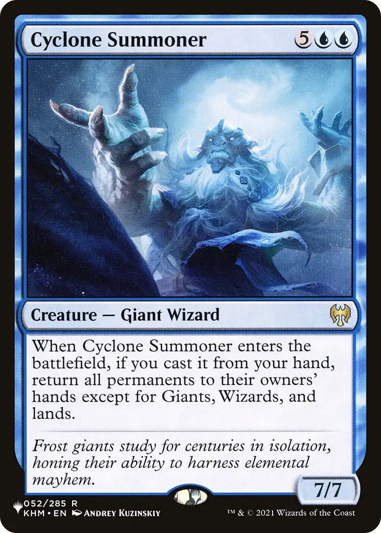 Cyclone Summoner [The List] 1