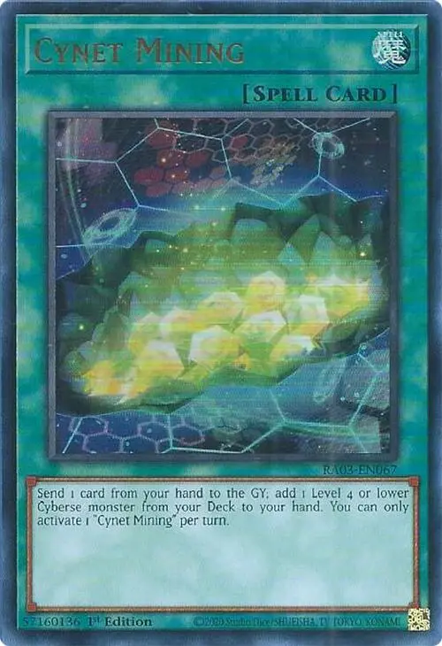 Cynet Mining (Ur) [Ra03-En067] Ultra Rare 1