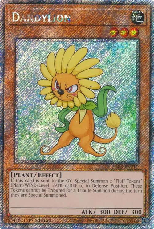 Dandylion (Platinum Secret Rare) [Ra03-En211] Platinum Secret Rare 1