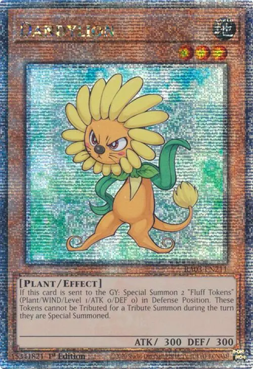 Dandylion (Quarter Century Secret Rare) [Ra03-En211] Quarter Century Secret Rare 1
