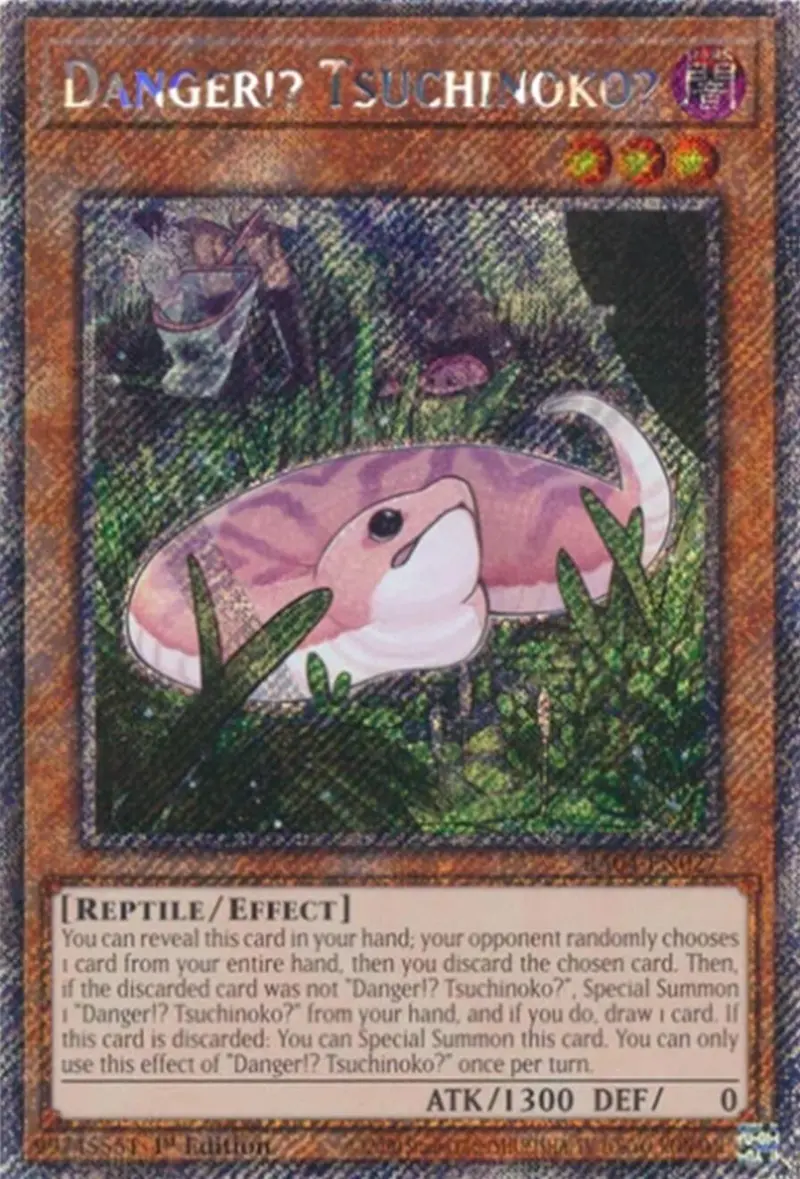 Danger!? Tsuchinoko? [Ra04-En027] Platinum Secret Rare 1