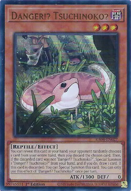 Danger!? Tsuchinoko? [Ra04-En027] Ultra Rare 1
