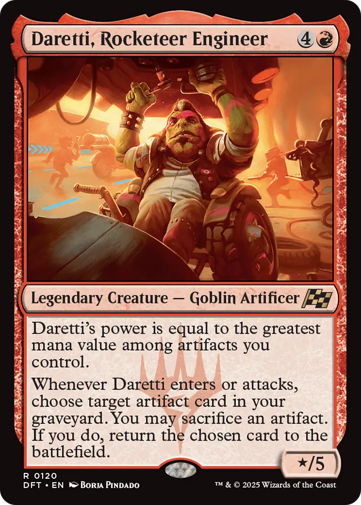Daretti, Rocketeer Engineer [Aetherdrift] 1