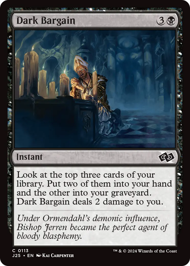 Dark Bargain [Foundations Jumpstart] 1