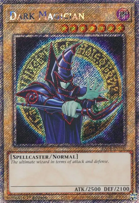 Dark Magician (9Th Art) [Ra04-En106] Platinum Secret Rare 1