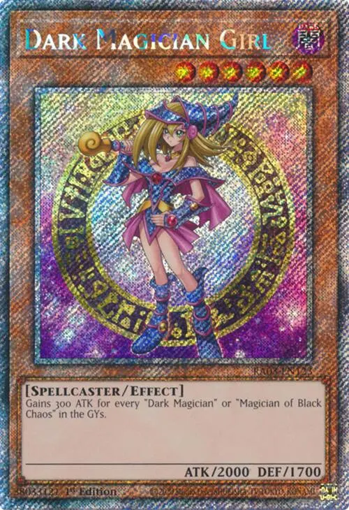 Dark Magician Girl (Platinum Secret Rare) (B) [Ra03-En123] Platinum Secret Rare 1