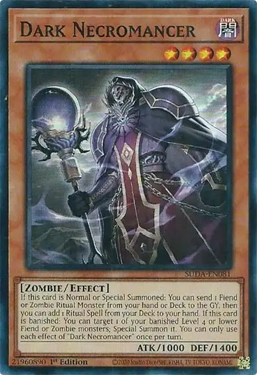 Dark Necromancer [Suda-En081] Super Rare 1