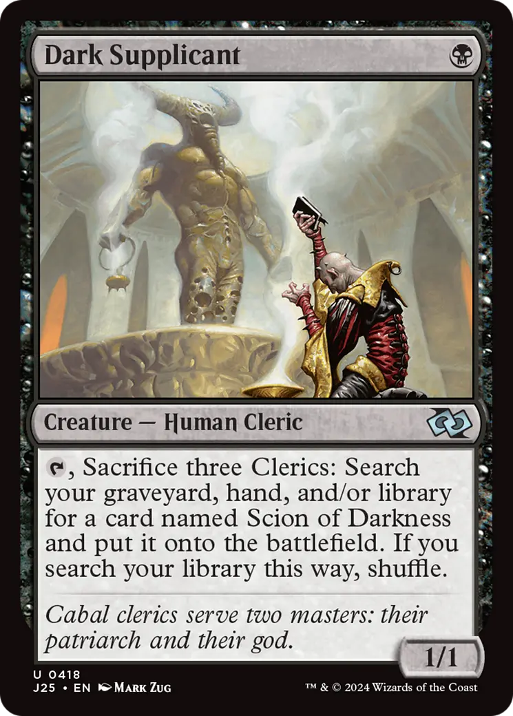 Dark Supplicant [Foundations Jumpstart] 1