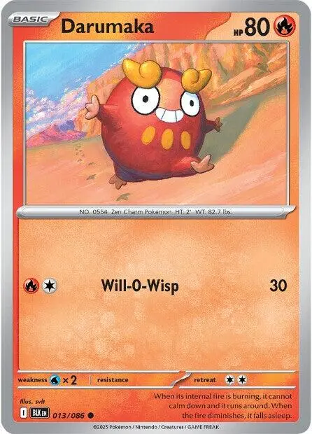 Darumaka (013/086) [Scarlet & Violet: Black Bolt] 1