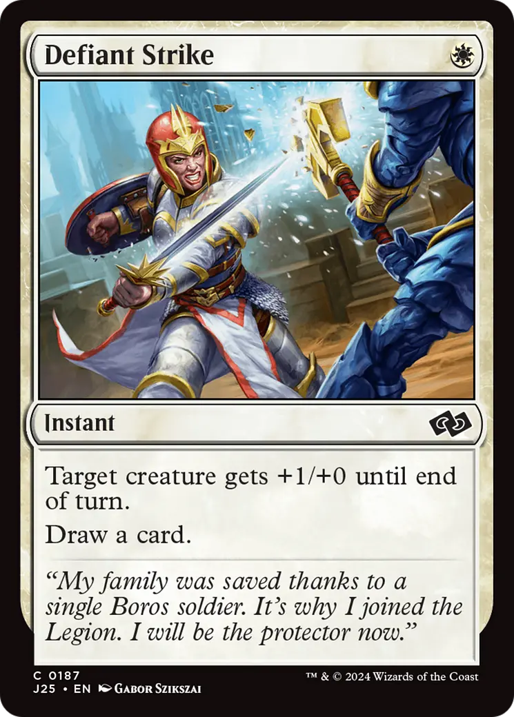 Defiant Strike [Foundations Jumpstart] 1