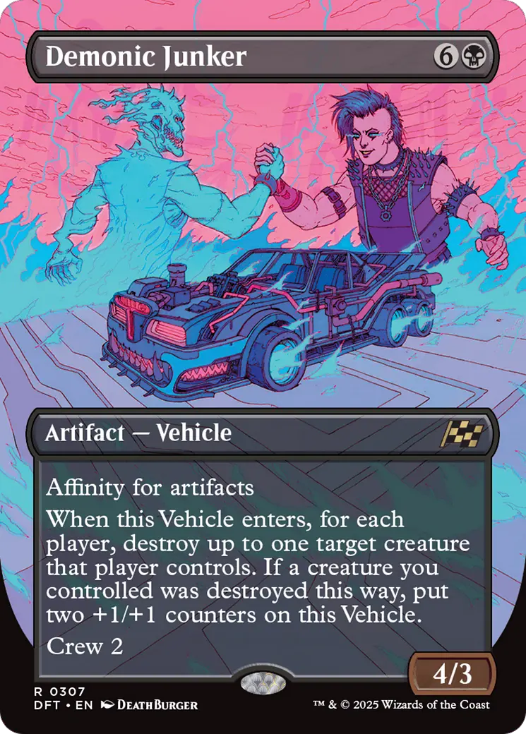 Demonic Junker (Borderless) [Aetherdrift] 1
