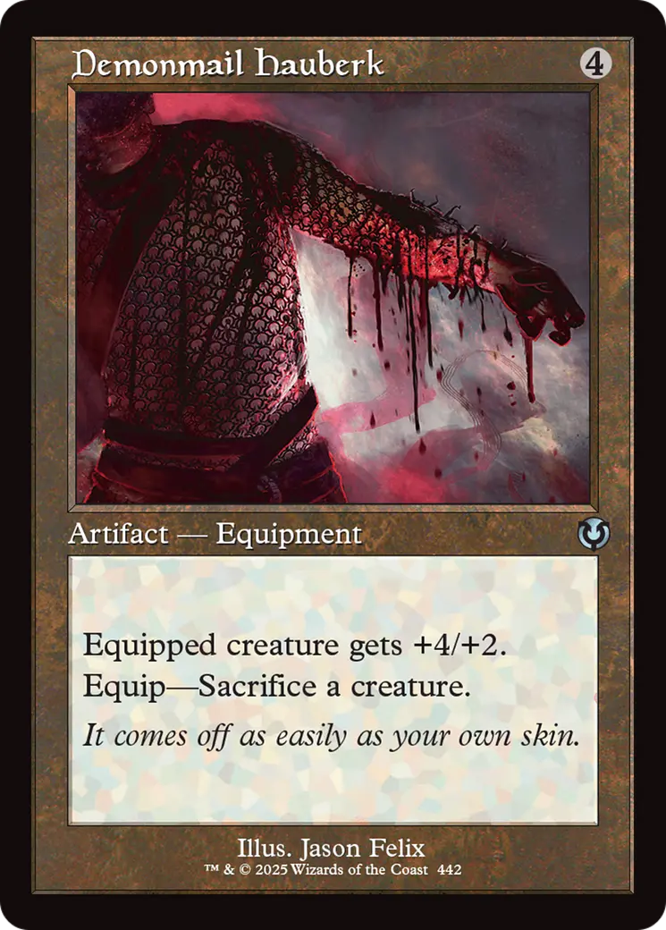 Demonmail Hauberk (Retro Frame) [Innistrad Remastered] 1