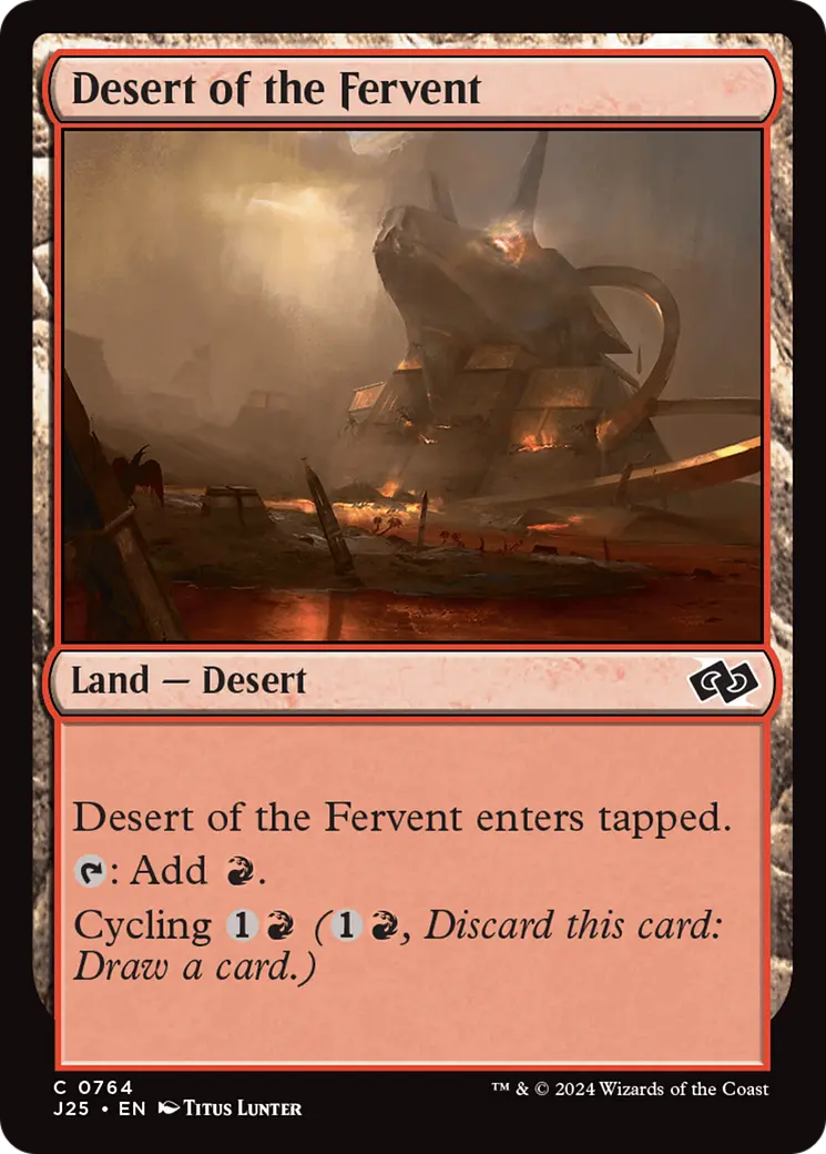 Desert Of The Fervent [Foundations Jumpstart] 1