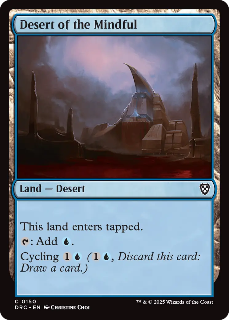 Desert Of The Mindful [Aetherdrift Commander] 1