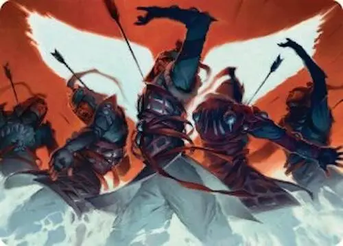 Desperate Measures Art Card (11/54) [Tarkir: Dragonstorm Art Series] 1