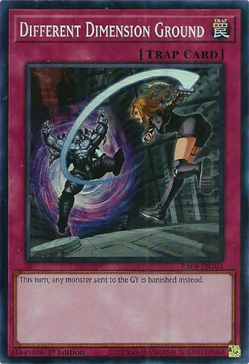 Different Dimension Ground [Ra04-En101] Super Rare 1