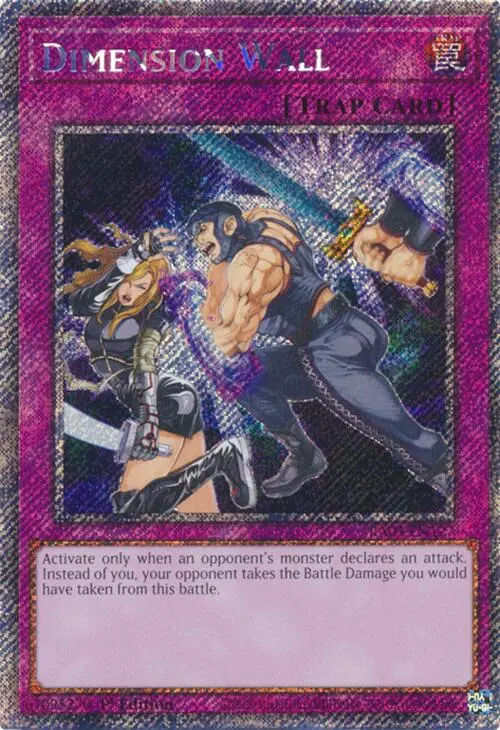 Dimension Wall [Ra04-En127] Platinum Secret Rare 1
