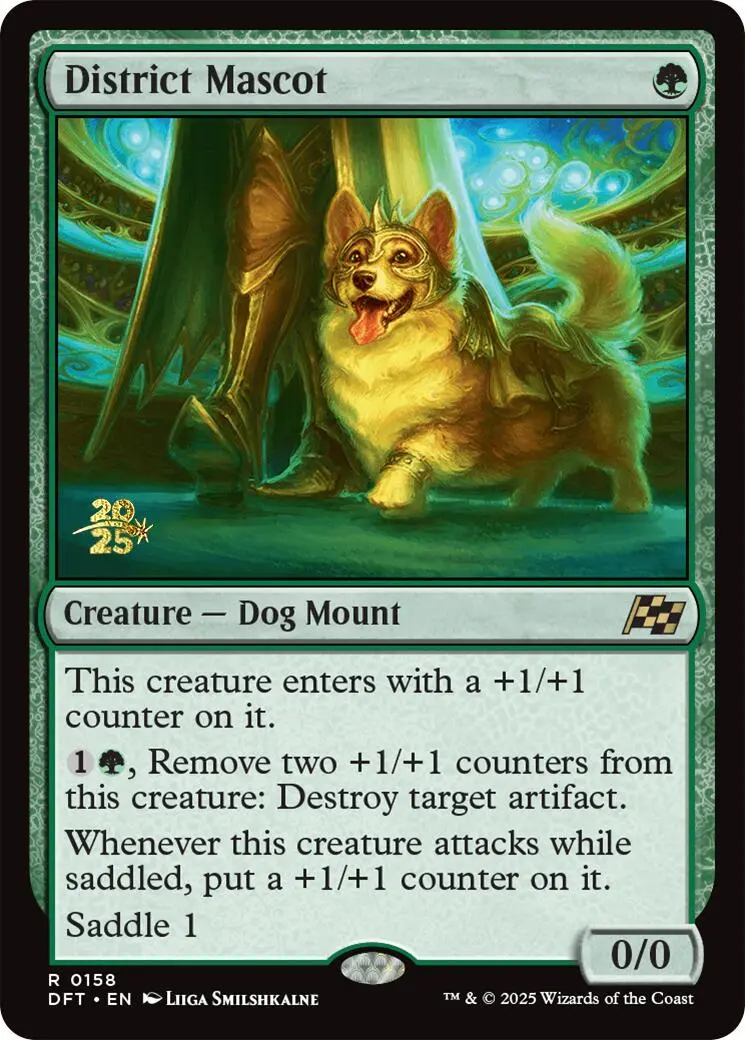 District Mascot [Aetherdrift Prerelease Promos] 1