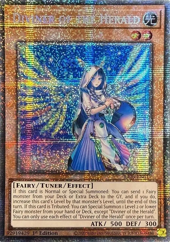 Diviner Of The Herald (Starlight Rare) [Ra05-En017] Starlight Rare 1
