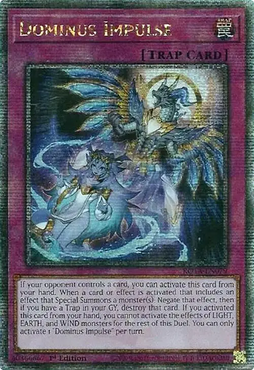 Dominus Impulse (Quarter Century Secret Rare) [Rota-En079] Quarter Century Secret Rare 1