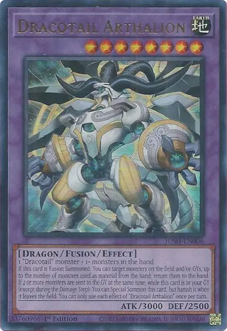Dracotail Arthalion [Jush-En006] Ultra Rare 1
