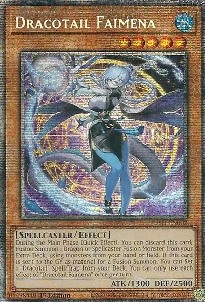 Dracotail Faimena (Starlight Rare) [Jush-En002] Starlight Rare 1