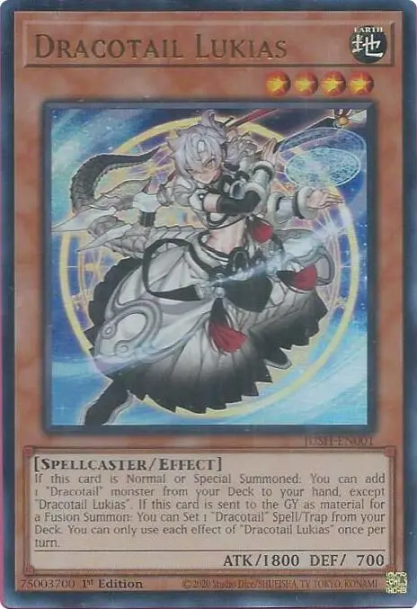 Dracotail Lukias [Jush-En001] Ultra Rare 1