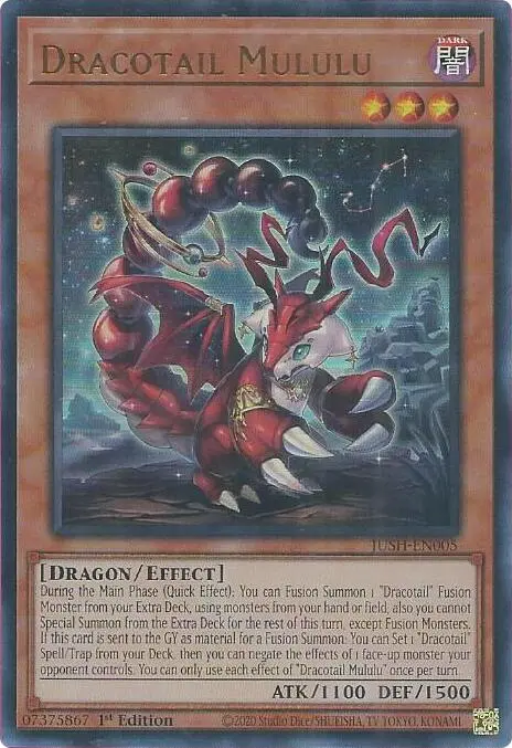 Dracotail Mululu [Jush-En005] Ultra Rare 1