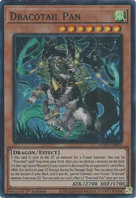 Dracotail Pan (Super Rare) [Jush-En003] Super Rare 1