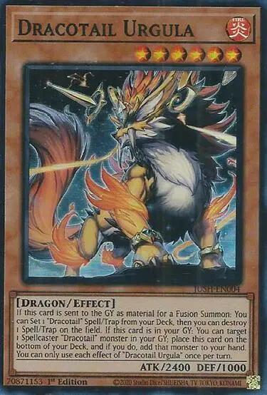 Dracotail Urgula (Super Rare) [Jush-En004] Super Rare 1
