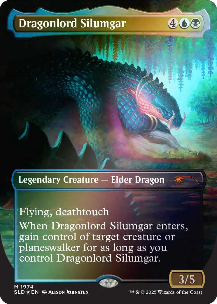 Dragonlord Silumgar (Rainbow Foil) [Secret Lair Drop Series] 1