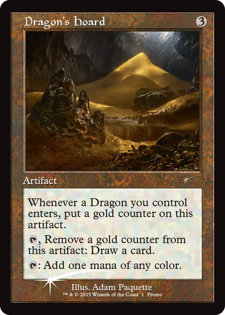 Dragon's Hoard (Retro Frame) [Wizards Play Network 2025] 1