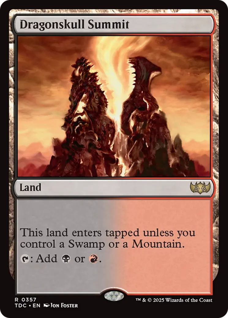 Dragonskull Summit [Tarkir: Dragonstorm Commander] 1