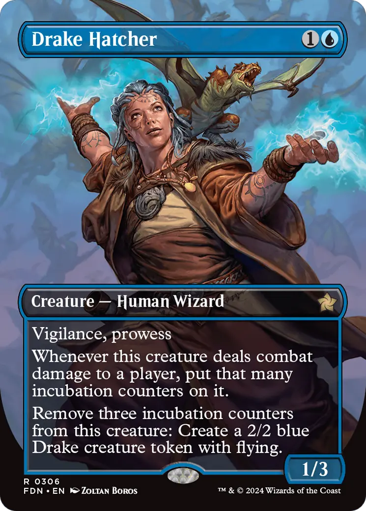 Drake Hatcher (Borderless) [Foundations] 1